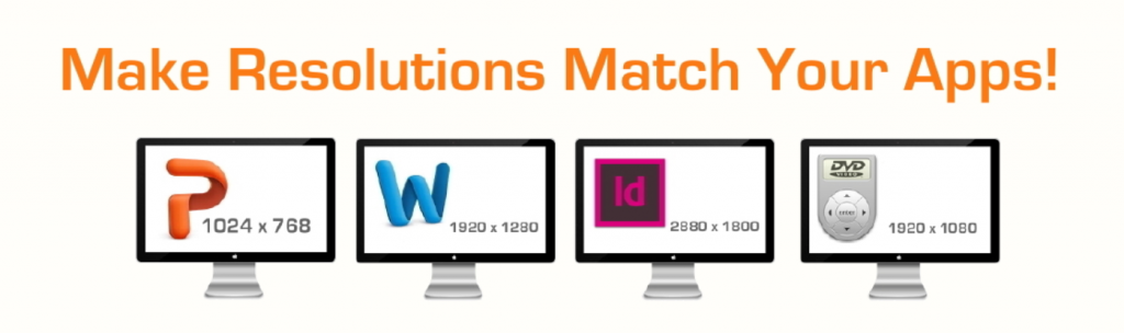 SwitchResX – Tiện ích thay đổi độ phân giải màn hình, bật HiDPI…