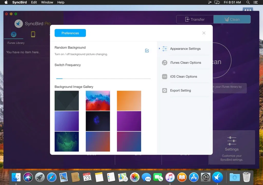 SyncBird – quản lý, đồng bộ giữa thiết bị iOS và Mac không cần iTunes