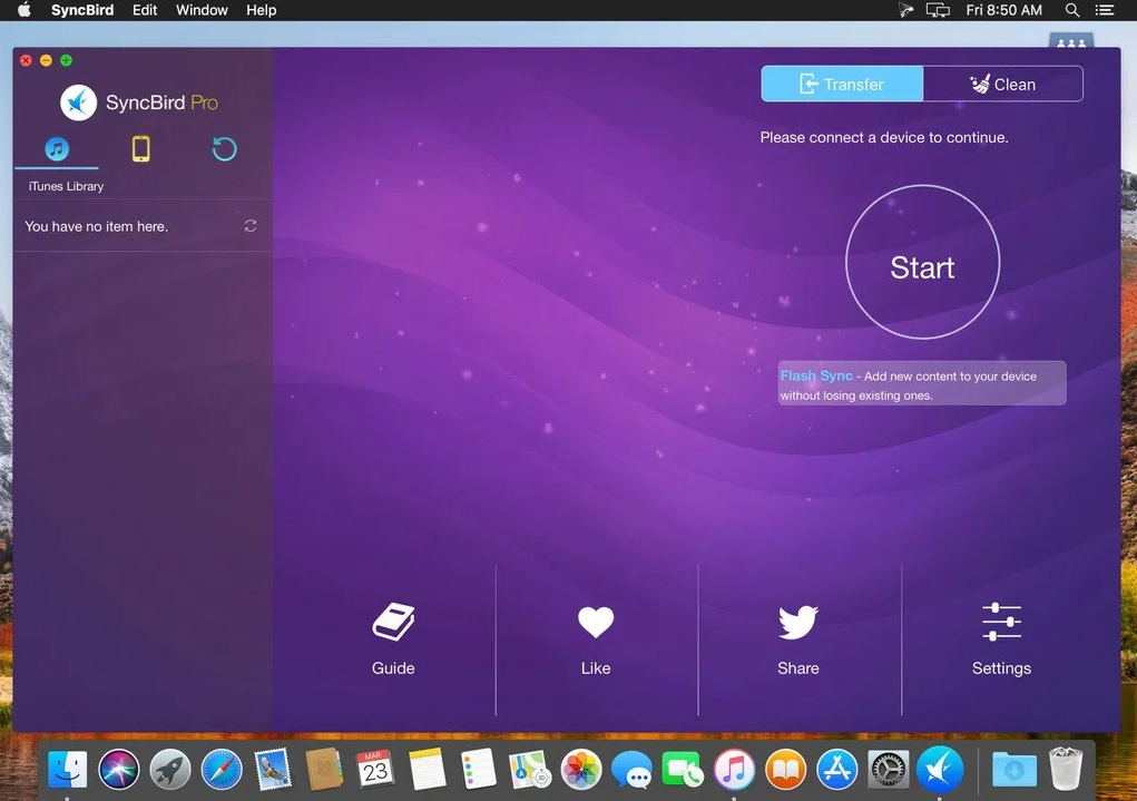 SyncBird – quản lý, đồng bộ giữa thiết bị iOS và Mac không cần iTunes