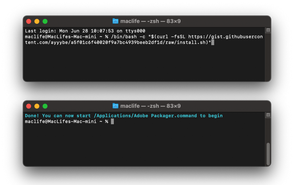 Hướng dẫn tải các Apps trong bộ Adobe trực tiếp từ Server Adobe, cài được trên M1
