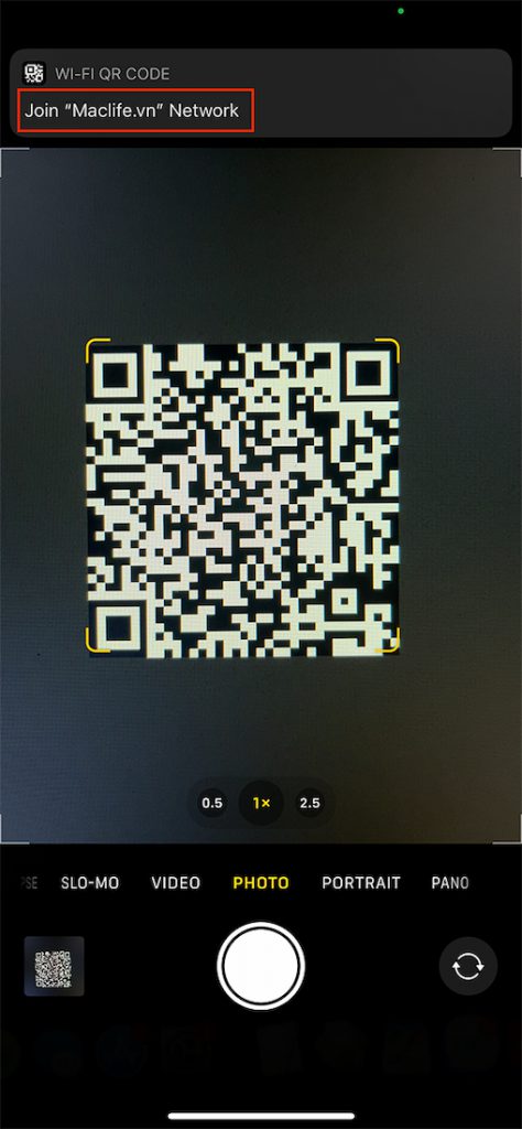 Cách tạo mã QR chia sẻ Tên + Mật khẩu Wifi