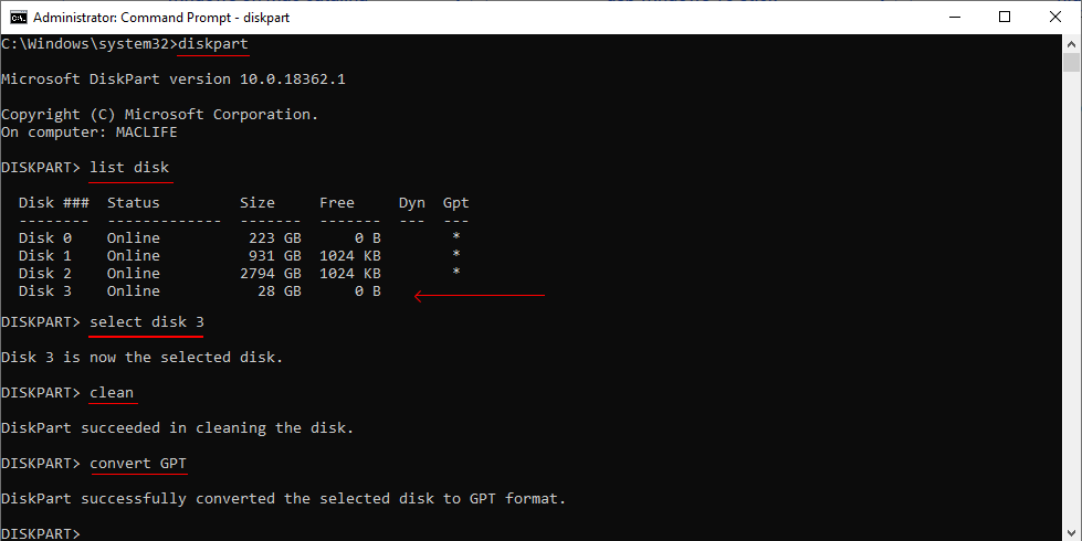 Tạo USB cài macOS trên Windows chi tiết nhất