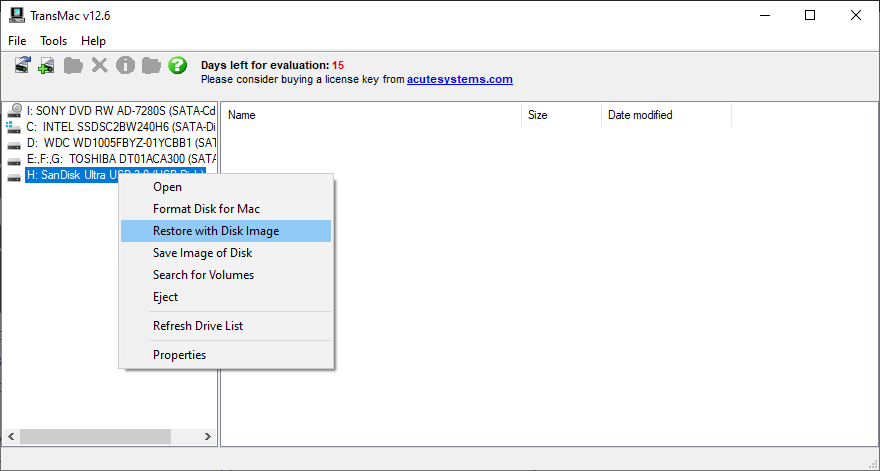 Tạo USB cài macOS trên Windows chi tiết nhất