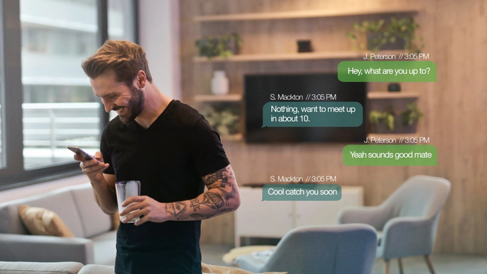 Text Message Effect FlatPackFx – Template tin nhắn cho Video