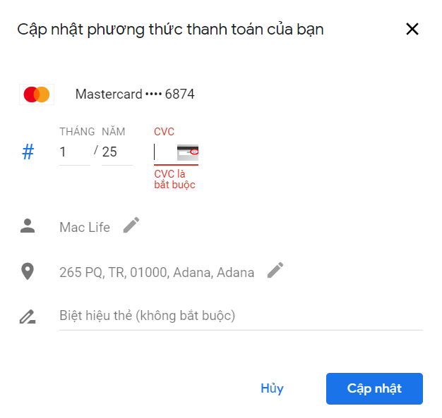 Hướng dẫn mua Google 0ne 2TB giá 280k/năm