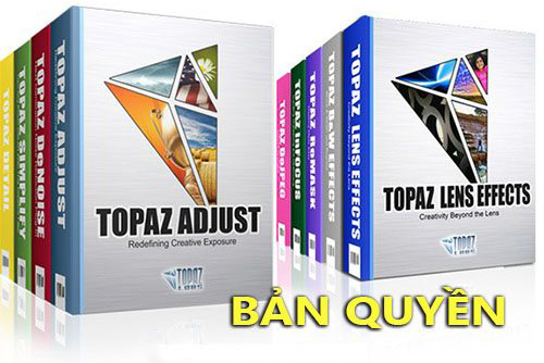 Topaz Labs Bundle 2019 – Trọn bộ Plugin của Topaz (Gồm cả các bản AI)