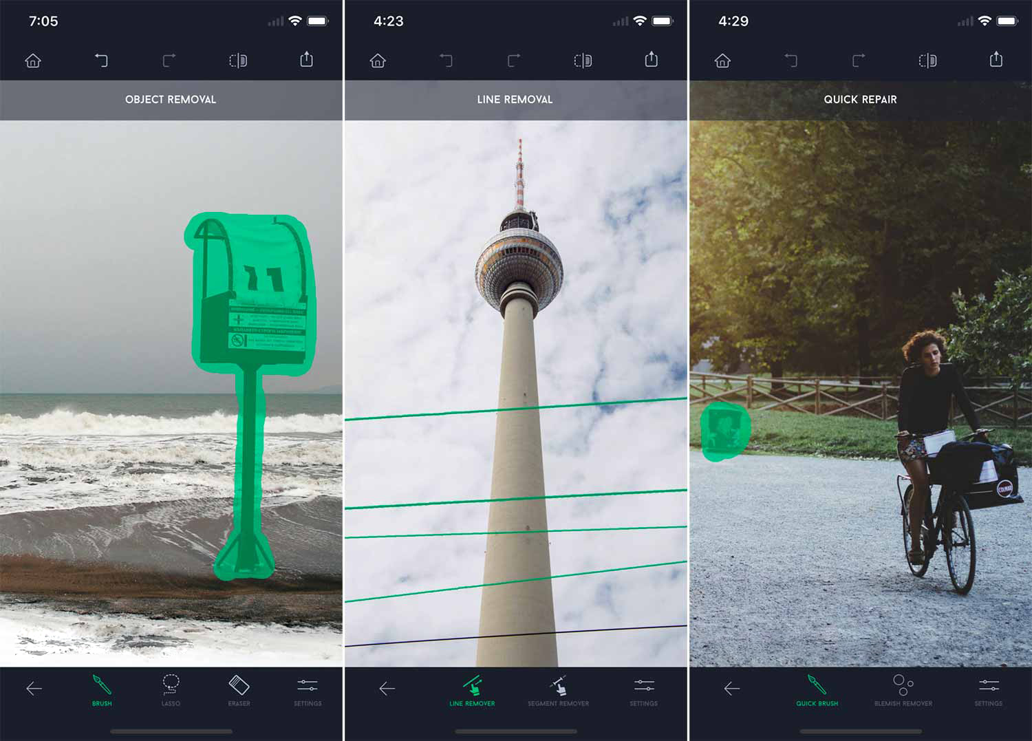TouchRetouch – Loại bỏ chi tiết thừa trên ảnh nhanh chóng