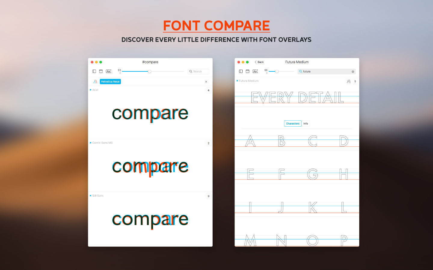 Typeface – Trình quản lý fonts chuyên nghiệp