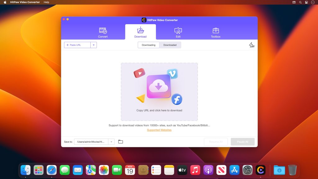 HitPaw Video Converter – Công cụ tải, convert video, audio
