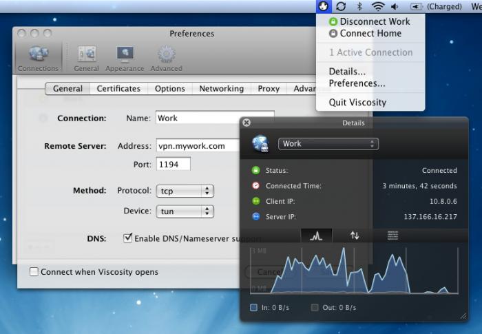 Viscosity – VPN Client trên Mac