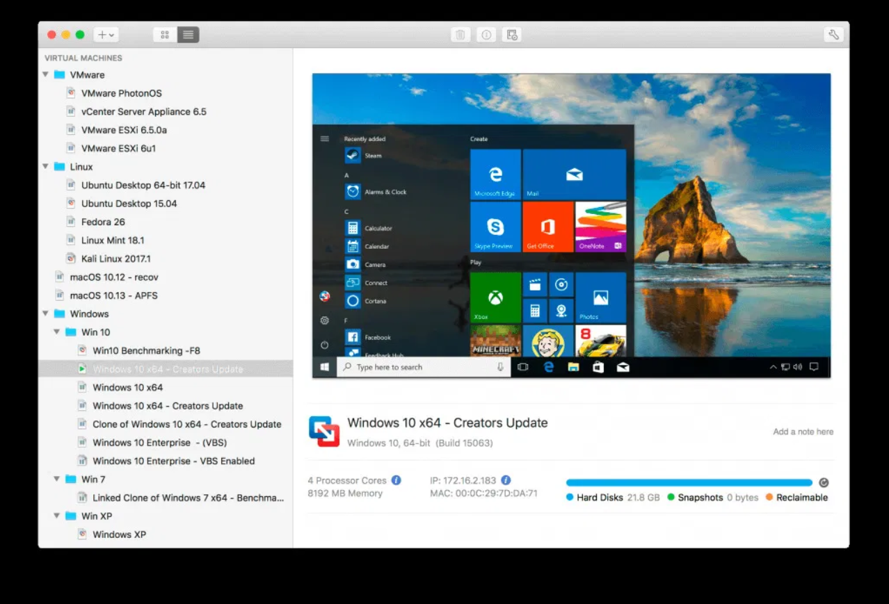 Vmware Fusion Pro 12 – Phần mềm chạy Windows ngay trên Mac