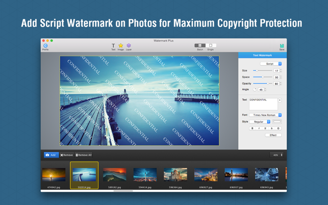 Watermark Plus – Công cụ Resize và đóng dấu ảnh cực kỳ gọn nhẹ