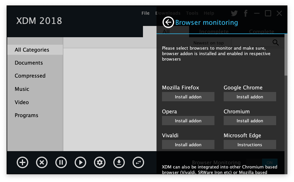 [Free] – XDM – XTREME DOWNLOAD MANAGER – Công cụ download miễn phí, mã nguồn mở cực tốt