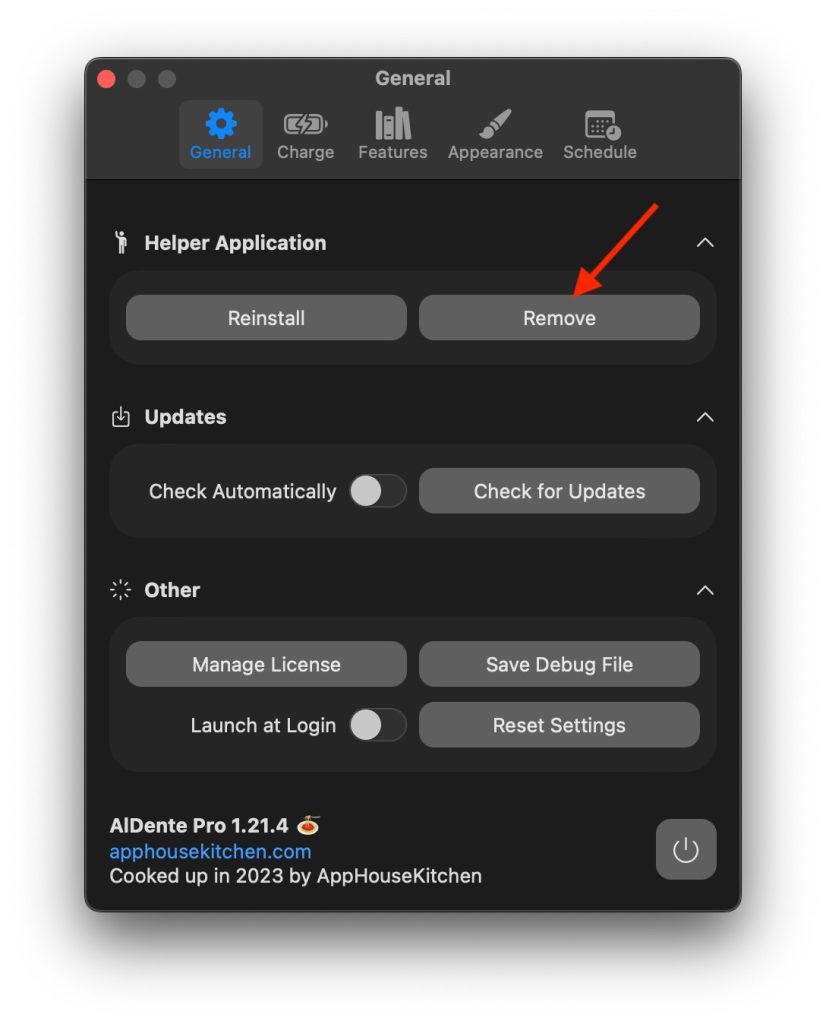 AlDente Pro – Tối ưu hóa sạc pin cho Macbook