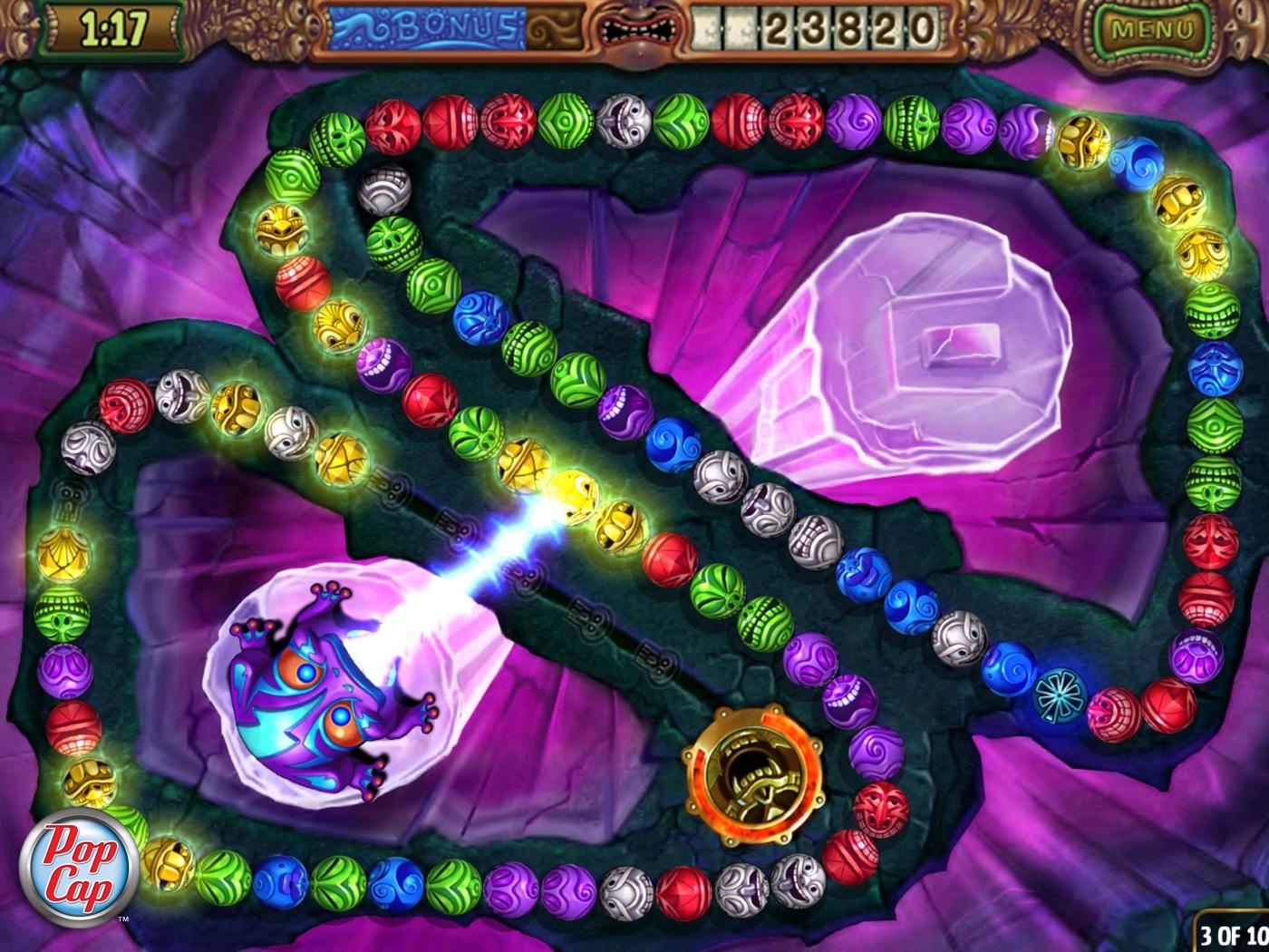 Zuma’s Revenge – Game ếch bắn bóng cổ điển thú vị