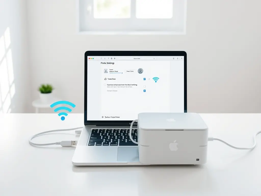 Dịch Vụ Cài Driver Và Kết Nối Máy In Qua Wi-fi/usb Cho Macbook Mac Os