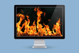 Fireplace Live HD+ Screensaver – Trình Screensaver “rực cháy”