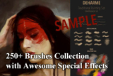 250+ Brushes Collection with Awesome Special Effects – Bộ 250 Brush dành cho Photoshop