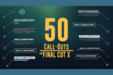 50 Call-Outs Pack for Final Cut Pro – 50 Template Title Call – Tạo chú thích cho project