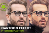 Cartoon Effect Photoshop Action – Action tạo hiệu ứng hoạt hình