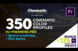 Cinematic Color Presets – Videohive 23572661 – 350 Profile màu cho Premiere