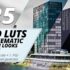 3d Luts – Cinematic Film Looks vol 1 – 25 Luts 3D màu đẹp