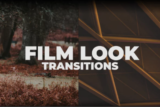 Motionarray Film Look Transitions – Template hiệu ứng chuyển cảnh cho Adobe Premiere Pro