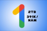 Hướng dẫn mua Google 0ne 2TB giá 280k/năm