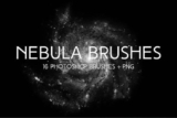 Nebula Photoshop Brushes – 16 Brush dành cho Photoshop