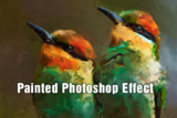 Painted Photoshop Effect – Action chuyển ảnh thường sang ảnh vẽ