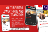 Youtube Intro and Lowerthird (AfterFX) – Mẫu Intro chuyên cho Youtuber